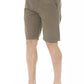 Baldinini Trend Army Cotton Men Short