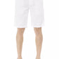 Baldinini Trend White Cotton Men Bermuda Short