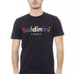 Baldinini Trend Blue Cotton Men T-Shirt