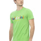 Baldinini Trend Green Cotton Men T-Shirt