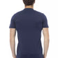 Baldinini Trend Blue Cotton Men T-Shirt