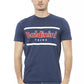 Baldinini Trend Blue Cotton Men T-Shirt