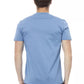 Baldinini Trend Light Blue Cotton Men T-Shirt