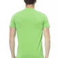 Baldinini Trend Green Cotton Men T-Shirt