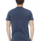 Baldinini Trend Blue Cotton Men T-Shirt