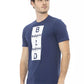 Baldinini Trend Blue Cotton Men T-Shirt