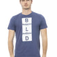 Baldinini Trend Blue Cotton Men T-Shirt