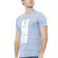 Baldinini Trend Light Blue Cotton Men T-Shirt