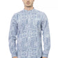 Baldinini Trend Light Blue Cotton Men Shirt