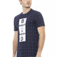 Baldinini Trend Blue Cotton Men T-Shirt