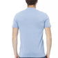 Baldinini Trend Light Blue Cotton Men T-Shirt