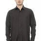 Baldinini Trend Green Cotton Men Shirt