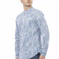 Baldinini Trend Light Blue Cotton Men Shirt