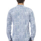 Baldinini Trend Light Blue Cotton Men Shirt