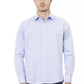 Baldinini Trend Light Blue Cotton Men Shirt