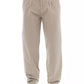 Baldinini Trend Beige Cotton Men Chino Pants