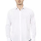 Baldinini Trend White Cotton Men Shirt