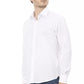 Baldinini Trend White Cotton Men Shirt