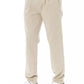 Baldinini Trend Beige Cotton Men Chino