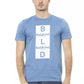 Baldinini Trend Light Blue Cotton Men T-Shirt