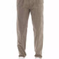 Baldinini Trend Beige Cotton Men Chino Trousers