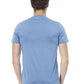 Baldinini Trend Light Blue Cotton Men T-Shirt