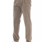 Baldinini Trend Beige Cotton Men Chino Trousers