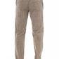 Baldinini Trend Beige Cotton Men Chino Trousers