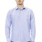 Baldinini Trend Light Blue Cotton Men Shirt