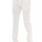 Baldinini Trend White Cotton Men Chino Trouser