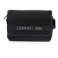 Cerruti 1881 Black Nylon Men Messenger Bag