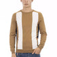 Baldinini Trend Brown Cotton Men Sweater