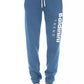 Baldinini Trend Blue Cotton Men Sport Pant