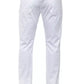 PT Torino White Cotton Men Trouser