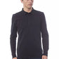 Verri Black Cotton Men Polo Shirt