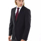 Uominitaliani Black Wool Men Blazer