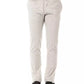 Uominitaliani Gray Cotton Men's Casual Pant