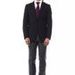 Uominitaliani Black Wool Men Blazer