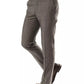 Uominitaliani Gray Woolen Men Pant