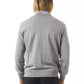 Uominitaliani Gray Wool Men Sweater