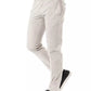 Uominitaliani Gray Cotton Men's Casual Pant