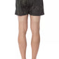 Roberto Cavalli Sport Army Polyester Men Swimwear