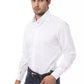 Billionaire Italian Couture White Cotton Men Shirt