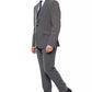 Billionaire Italian Couture Gray Wool Men Suit