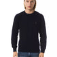 Uominitaliani Blue Wool Men Sweater