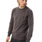 Uominitaliani Gray Merino Men Sweater