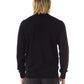 Uominitaliani Black Merino Men Sweater