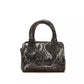 Pompei Donatella Gray Leather Women Handbag