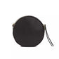 Pompei Donatella Black Leather Women Crossbody Bag