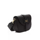 Pompei Donatella Black Leather Women Crossbody Bag